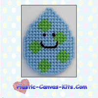 Happy Blue Easter Egg Magnet
