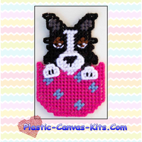 Border Collie Easter Magnet