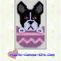 Boston Terrier Easter Magnet