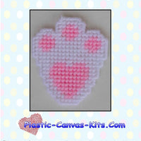 Easter Bunny Foot Magnet
