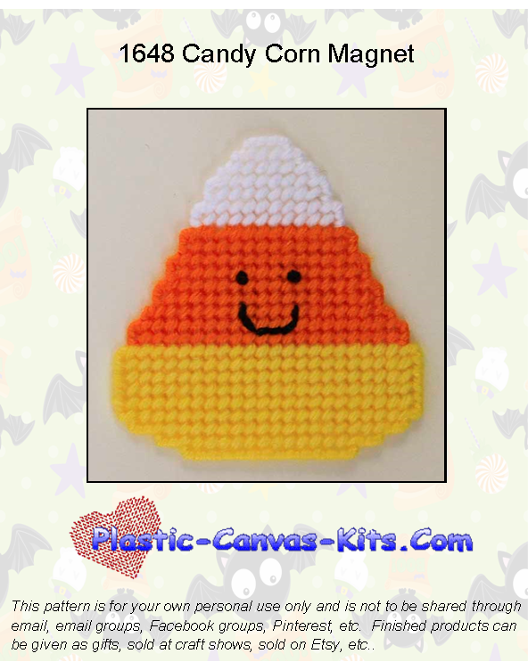 Candy Corn Magnet