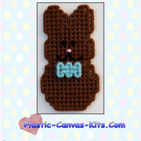 Chocolate Easter Bunny Magnet