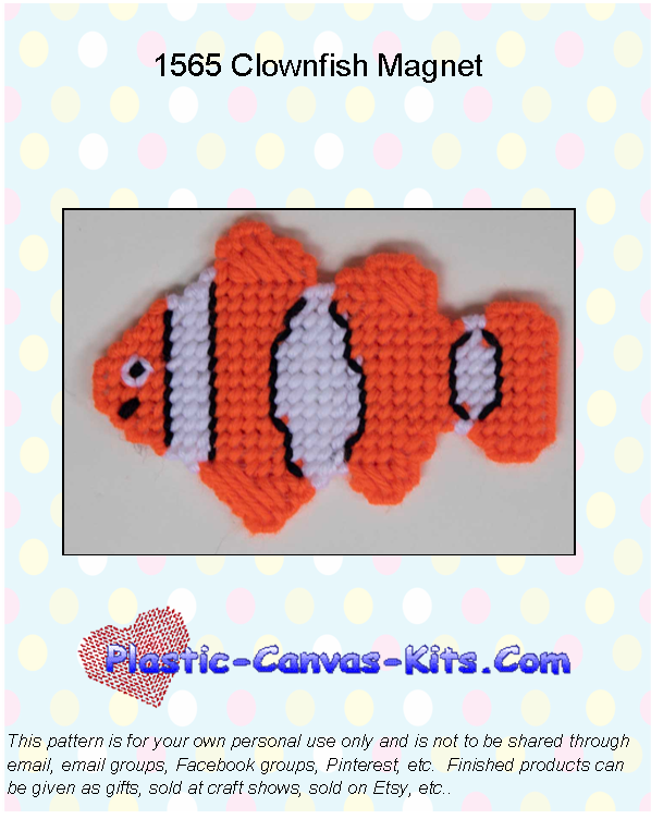 Clownfish Magnet