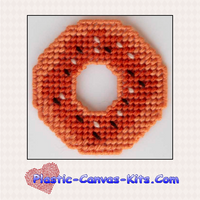 Pumpkin Spice Donut Magnet