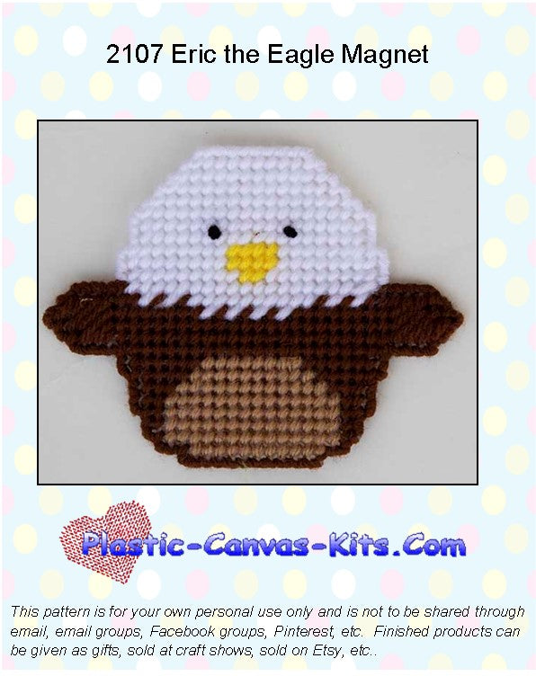 Eric the Eagle Magnet