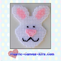 Easter Bunny Face Magnet