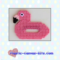 Flamingo Raft Magnet