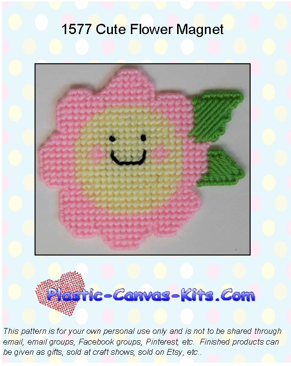 Cute Flower Magnet