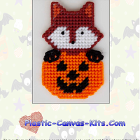 Fox Halloween Magnet