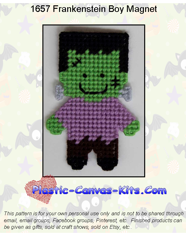 Frankenstein Boy Magnet