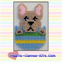 French Bulldog Easter Magnet