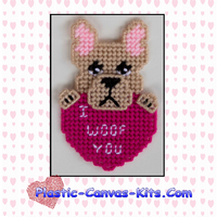 French Bulldog Valentine's Day Magnet