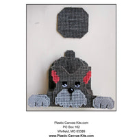 3-D Schnauzer Coaster Set