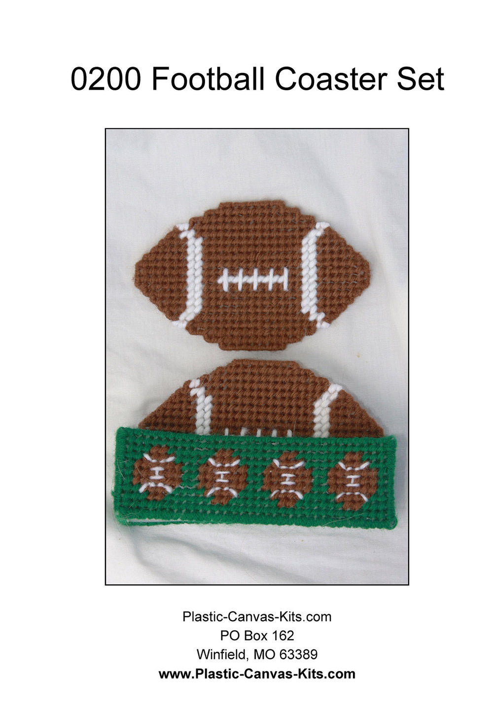 Football Coaster Set