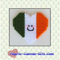 St. Patrick's Day Irish Heart Magnet