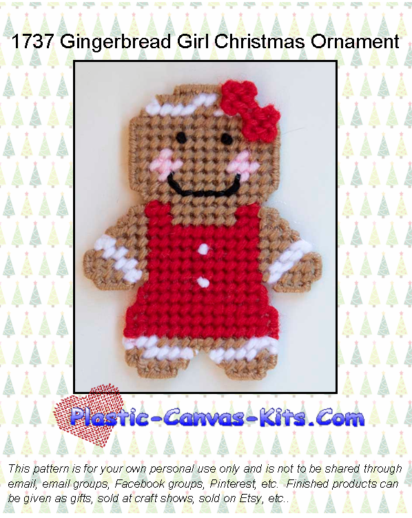 Gingerbread Girl Ornament