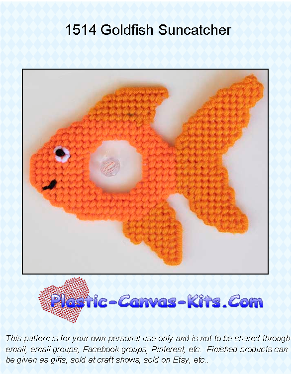 Goldfish Suncatcher