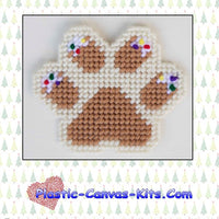 Gingerbread Pawprint Christmas Ornament