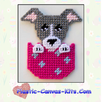 Italian Greyhound in Easter Egg Magnet