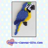 Blue and Yellow Macaw Magnet