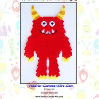Red Monster Wall Hanging