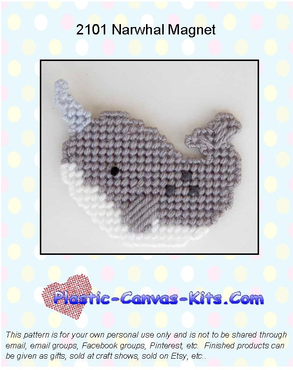 Narwhal Magnet