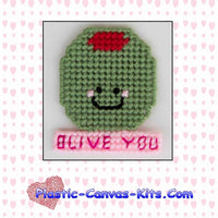 Valentine's Day Olive Magnet