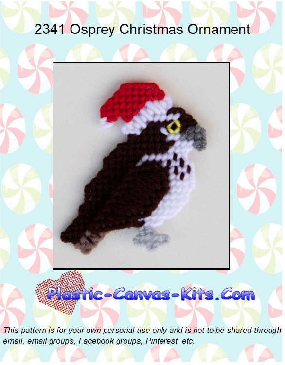 Osprey Christmas Ornament