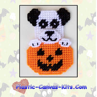 Panda Bear Halloween Magnet