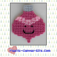 Pink Bulb Christmas Ornament