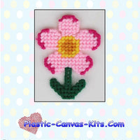 Pink Flower Magnet