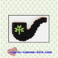 St. Patrick's Day Leprechaun Pipe Magnet