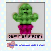 Don't Be a Prick Cactus Magnet