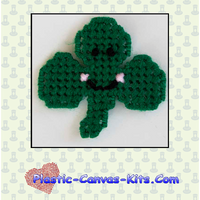 Smiling Shamrock Magnet