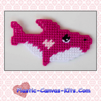 Valentine's Day Shark Magnet
