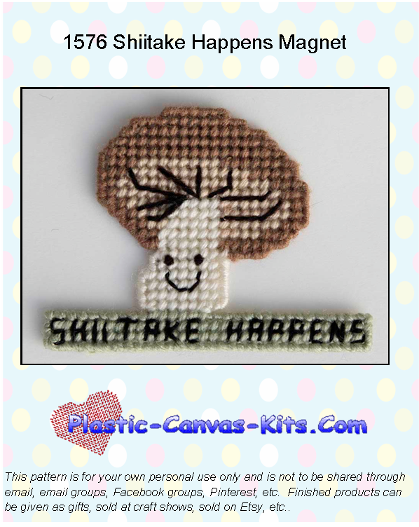 Shiitake Happens Magnet