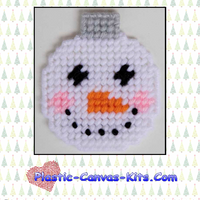 Snowman Bulb Christmas Ornament