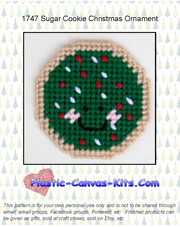 Sugar Cookie Christmas Ornament