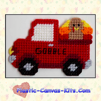 Thanksgiving Truck Magnet
