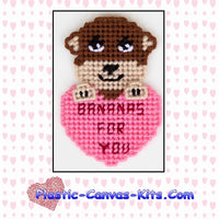 Valentine's Day Monkey Magnet