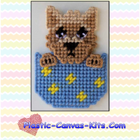 Yorkie Easter Magnet